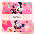 Almohada Súper Jumbo Ligera 120x50 Doble Vista Providencia® Minnie