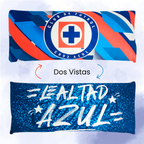 Almohada Súper Jumbo 120x50 Equipos Futbol Providencia® Cruz Azul