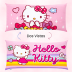 Almohada Súper Jumbo Ligera 120x50 Doble Vista Hello Kitty Providencia®