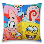 Cojín Reversible Infantil 45x45 Ultra Suave Bob Esponja Providencia®