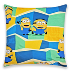 Cojín Reversible Infantil 45x45 Ultra Suave Minions Providencia®