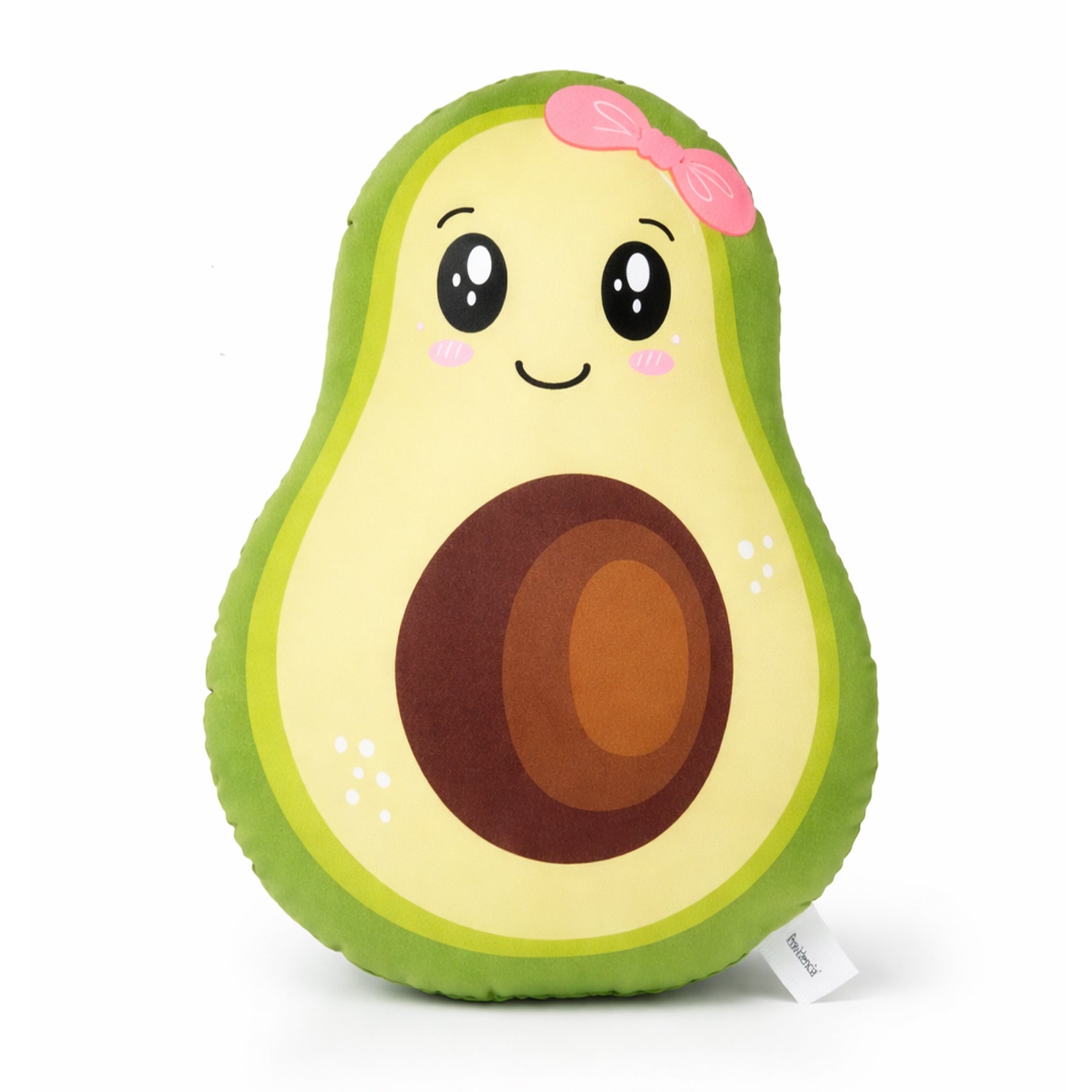 Cojín Decorativo Suave Diseños Divertidos Aguacate Moño Providencia®