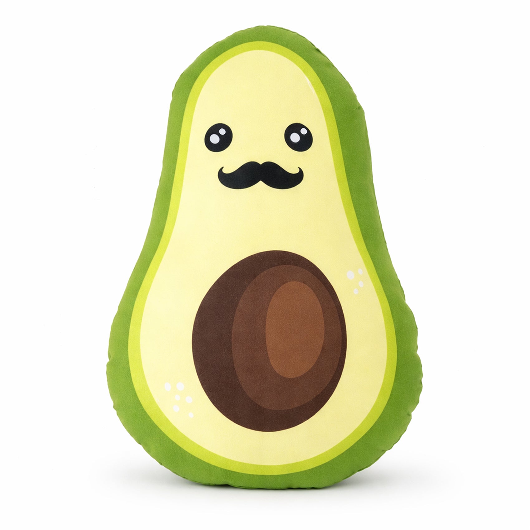 Cojín Decorativo Suave Diseños Divertidos Aguacate Mostacho Providencia®