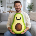 Cojín Decorativo Suave Diseños Divertidos Aguacate Mostacho Providencia®