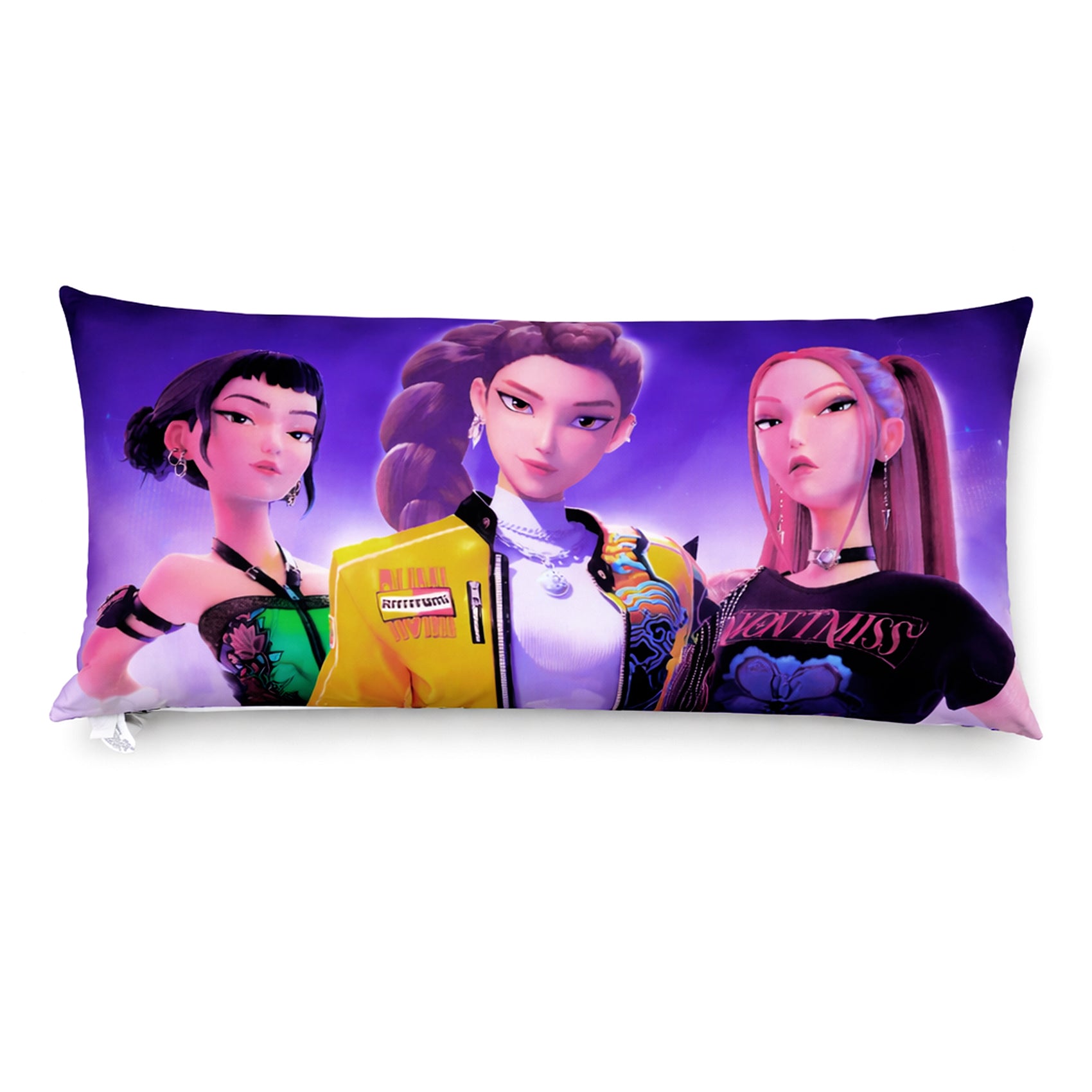 Almohada Súper Jumbo Ligera 120x50 Doble Vista Guerreras K-pop Providencia®