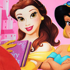 Almohada Súper Jumbo Ligera 120x50 Doble Vista Princesas Disney Providencia®