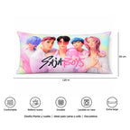Almohada Súper Jumbo Ligera 120x50 Doble Vista Saja Boys Providencia®