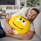 Cojín Decorativo Suave Diseños Divertidos Lunetas Amarillo Providencia®