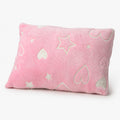 Almohada Infantil Pillow Suave Con Diseño Corazones Rosa