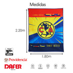 Colcha Capitonada Equipos De Futbol 1.80x2.20 Providencia® América