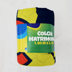 Colcha Capitonada Equipos De Futbol 1.80x2.20 Providencia® América