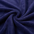 Bata De Descanso Suave 103x66cm Manga Larga Unisex Azul