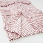 Bata Domino Suave Para Descanso / Baño Con Bolsillos Unisex Rosa Palo