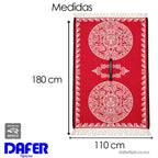 Jorongo Gaban Artesanal Mexicano Calendario Rojo