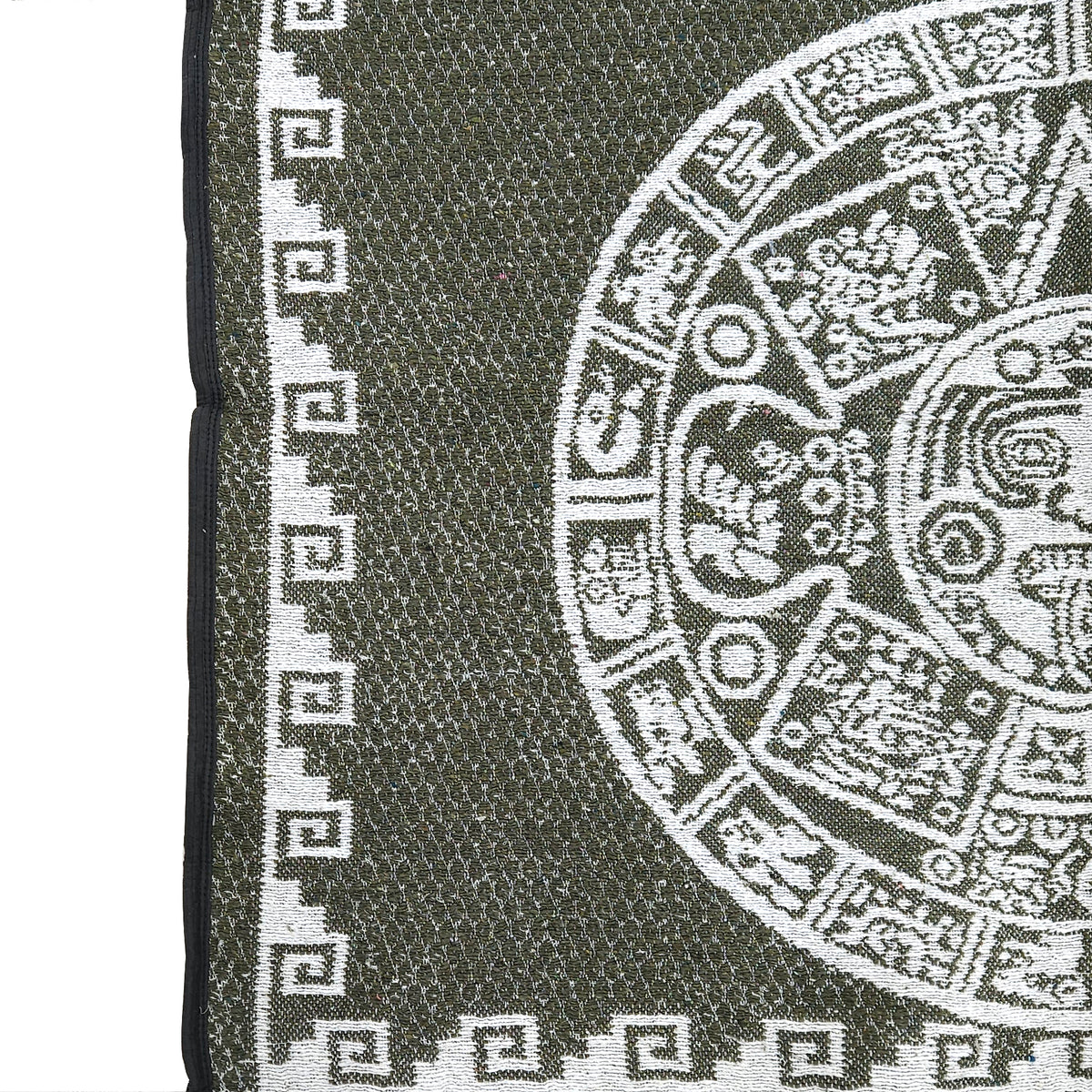 Jorongo Gaban Artesanal Mexicano Calendario Verde Musgo
