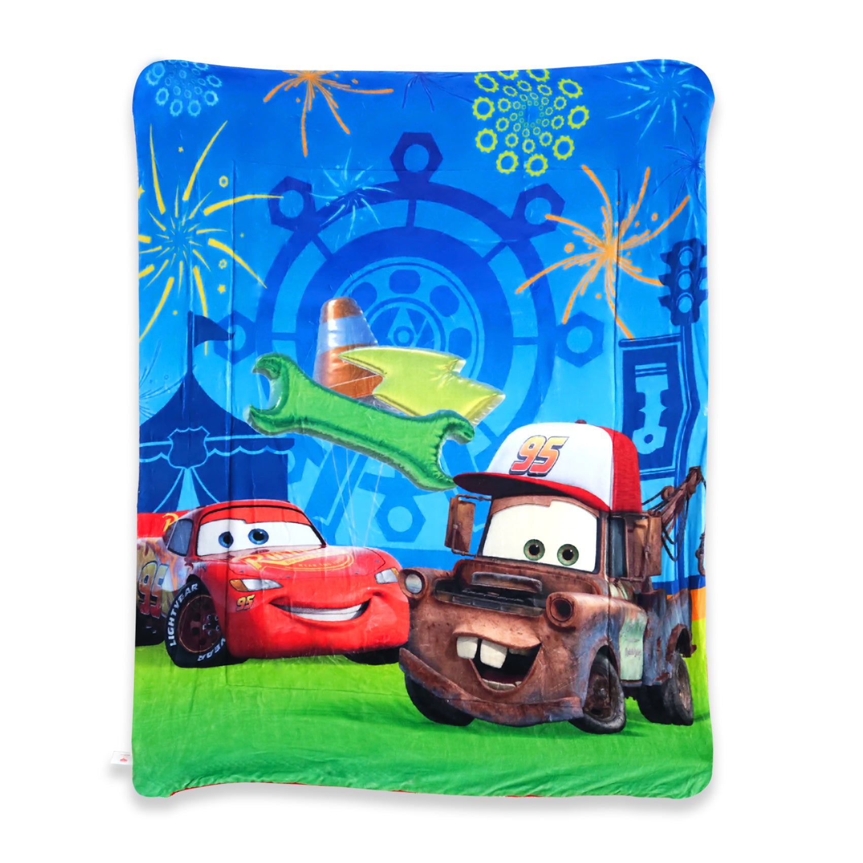 Cobertor Borrega Matrimonial 1.80x2.2m Infantil Providencia® Cars Feria