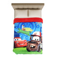 Cobertor Borrega Matrimonial 1.80x2.2m Infantil Providencia® Cars Feria