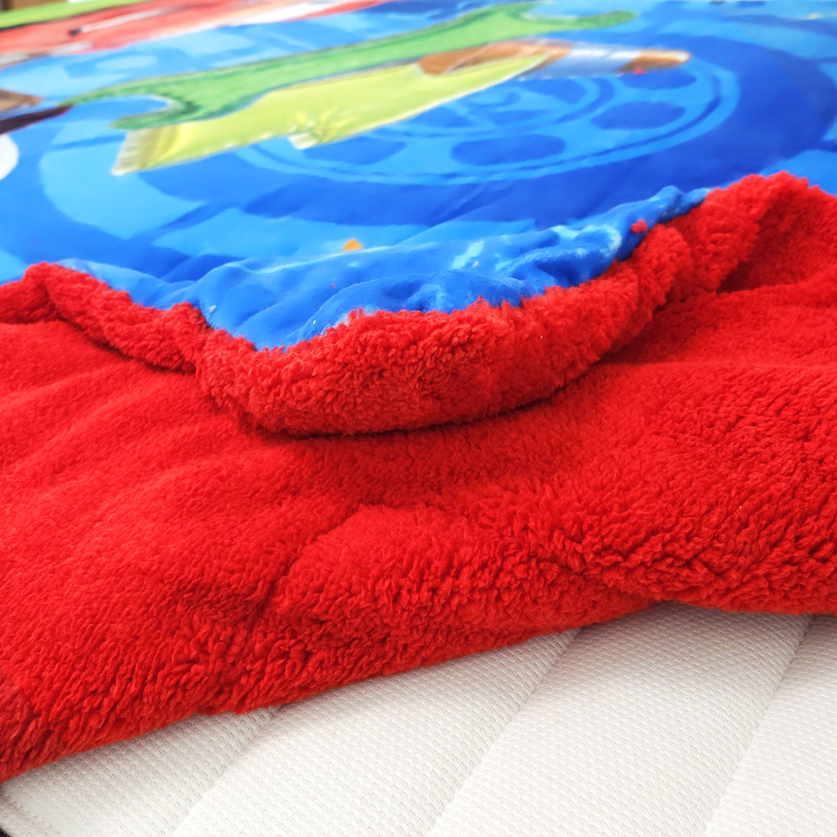 Cobertor Borrega Matrimonial 1.80x2.2m Infantil Providencia® Cars Feria