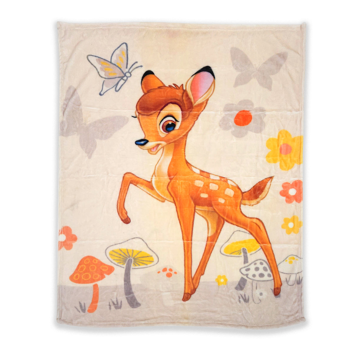 Manta De Cuna Raschel 140x110cm Dibujos Animados Providencia® Bambi
