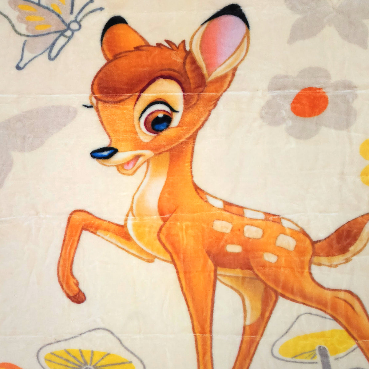 Manta De Cuna Raschel 140x110cm Dibujos Animados Providencia® Bambi