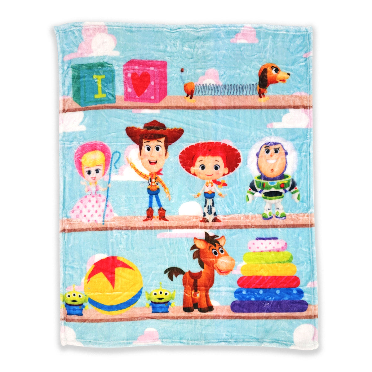 Manta De Cuna Raschel 140x110cm Dibujos Animados Providencia® Toy Story