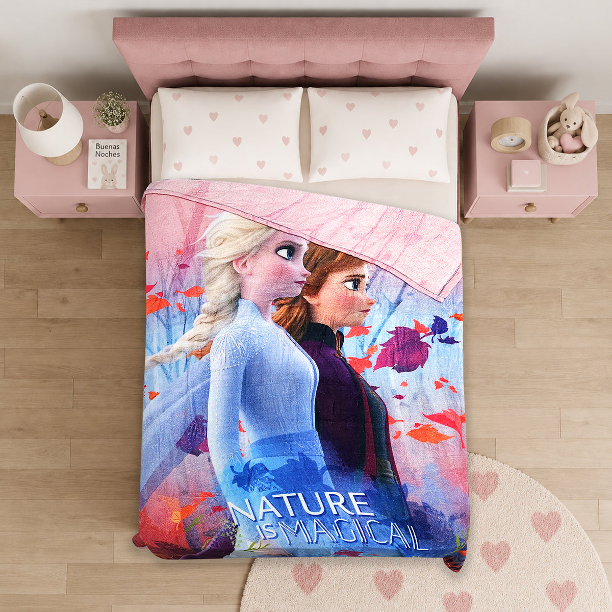 Cobertor Ligero Super Suave Matrimonial Diseños Providencia® Frozen