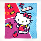 Cobertor Ligero Super Suave Matrimonial Diseños Providencia® Hello Kitty Miss