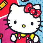 Cobertor Ligero Super Suave Matrimonial Diseños Providencia® Hello Kitty Miss