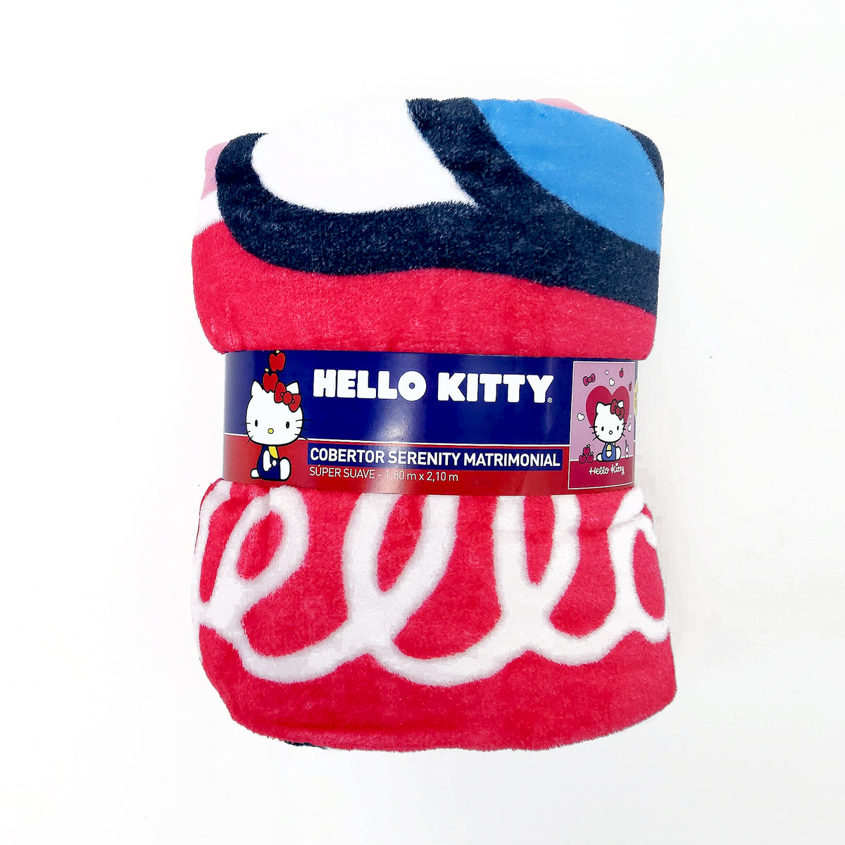 Cobertor Ligero Super Suave Matrimonial Diseños Providencia® Hello Kitty Miss