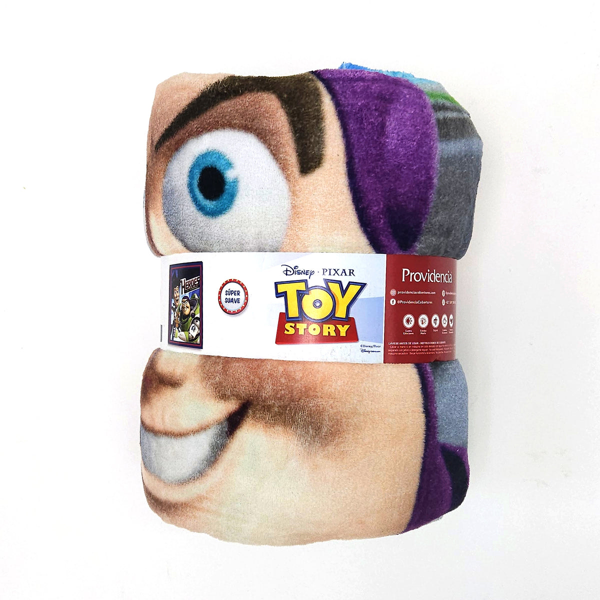 Cobertor Ligero Super Suave Matrimonial Diseños Providencia® Toy Story Héroes
