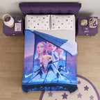 Cobertor Ligero Super Suave Matrimonial Diseños Providencia® K-pop Demon Hunters