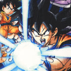 Cobertor Ligero Super Suave Matrimonial Diseños Providencia® Dragon Ball Z