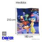 Cobertor Ligero Super Suave Matrimonial Diseños Providencia® Intensamente
