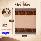 Frazada Ligera Micro Grabada Mat 1.80x2.10 Providencia® Asuan