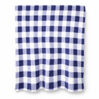 Cobertor Ovejita Ligero Matrimonial 1.80x2.10m Cuadros Lila Azulado Providencia®