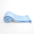 Cobertor Frazada Ligero Jacquard Cunero 90x110m Providencia® Caballito Azul