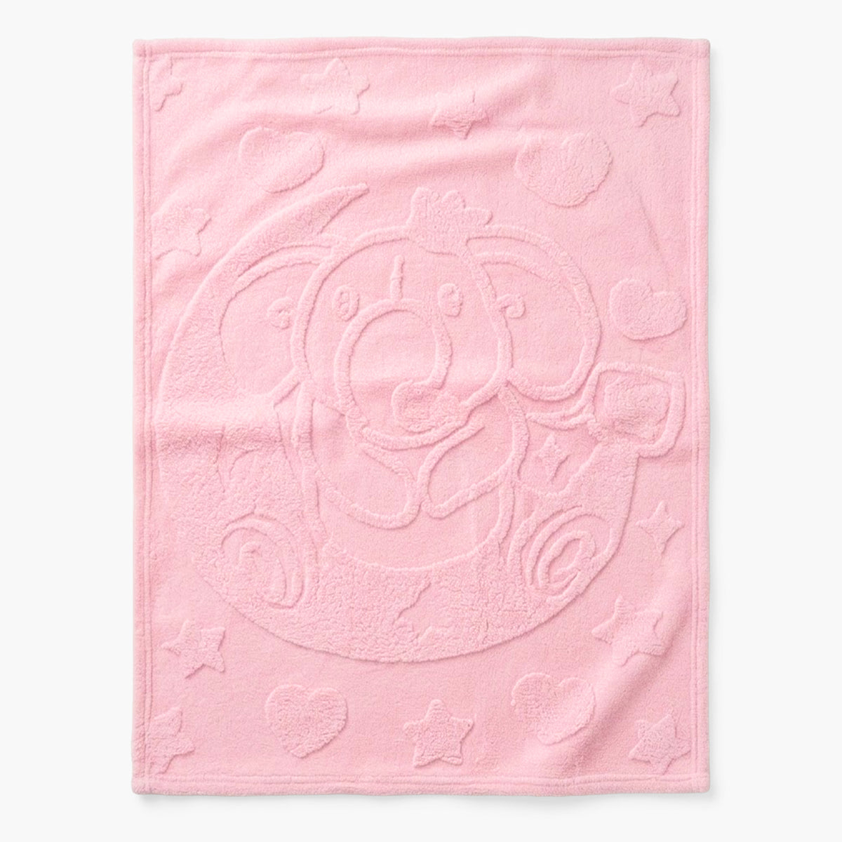 Cobertor Frazada Ligero Jacquard Cunero 90x110m Providencia® Elefantin Rosa