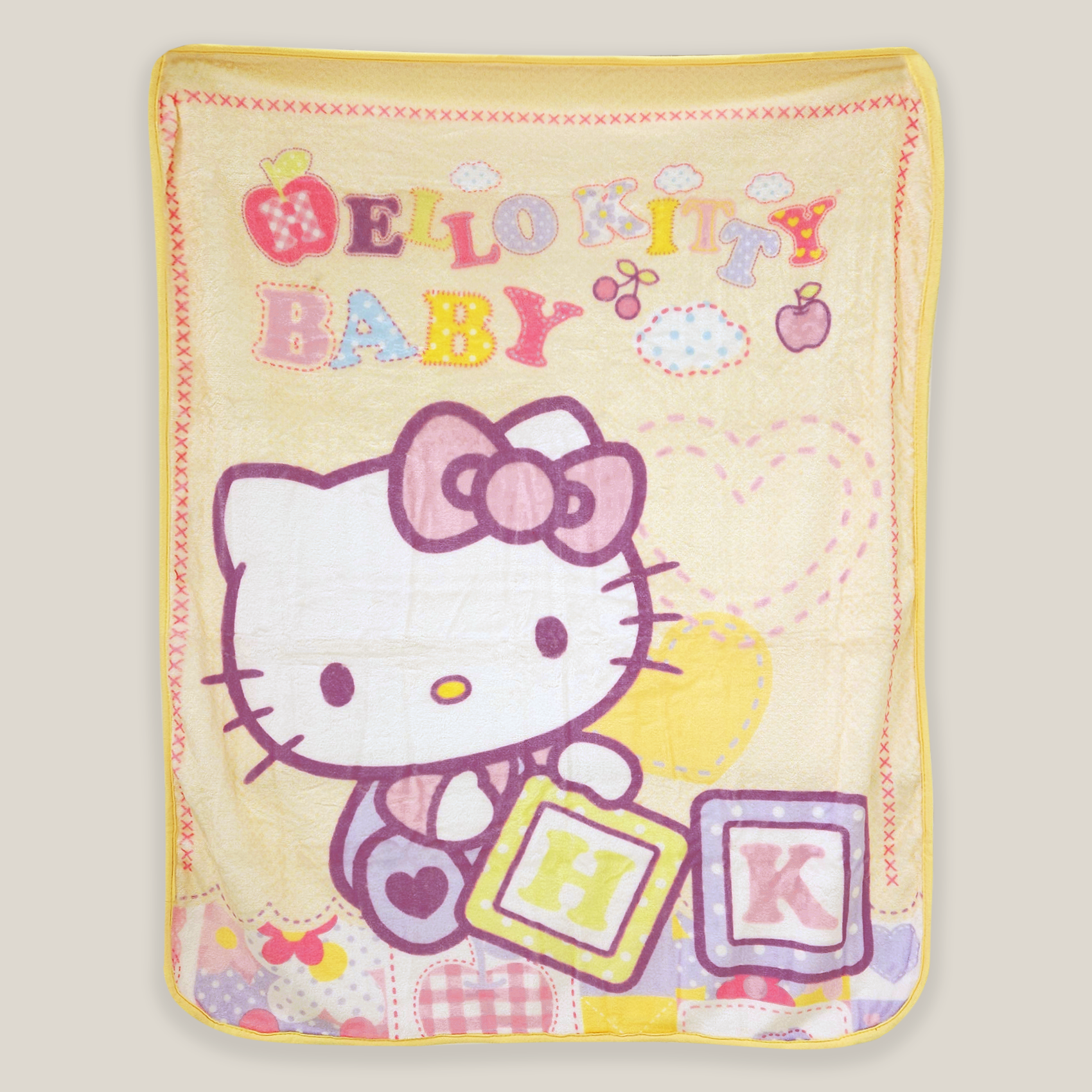 Cunero Raschel 140x110cm Providencia® Bébes Animados Kitty Baby