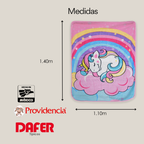 Cunero Raschel 140x110cm Providencia® Bébes Animados Pony Love