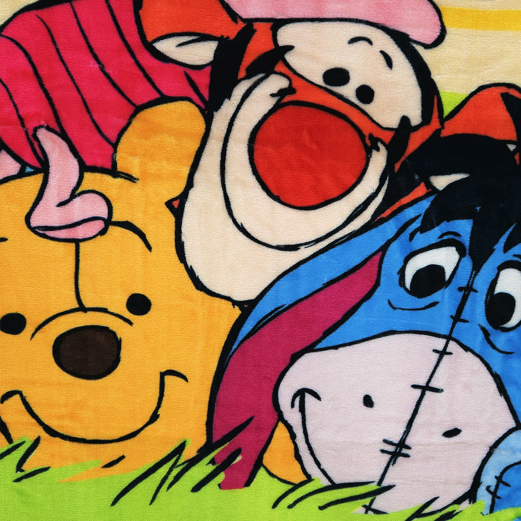 Cunero Raschel 140x110cm Providencia® Bébes Animados Winnie pooh amigos
