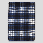 Frazada Artesanal Decorativa Mexicana Multiusos 160x110cm Azul