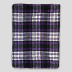 Frazada Artesanal Decorativa Mexicana Multiusos 160x110cm Morado