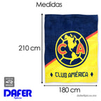 Frazada Ligera Super Suave Matrimonial Futbol Providencia® America