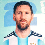 Frazada Ligera Super Suave Matrimonial Futbol Providencia® Messi Panni