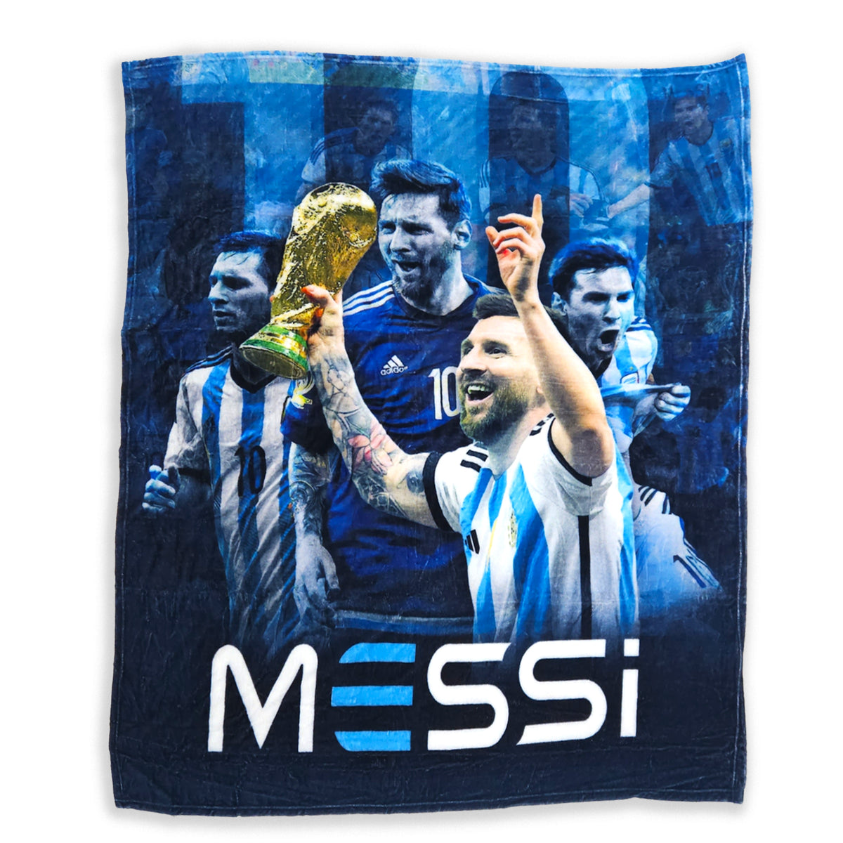 Frazada Ligera Super Suave Matrimonial Futbol Providencia® Messi