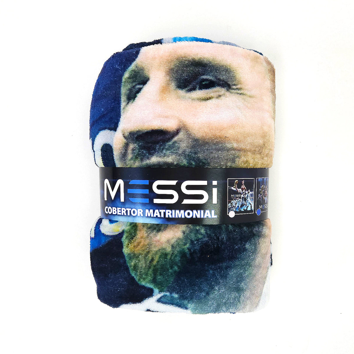 Frazada Ligera Super Suave Matrimonial Futbol Providencia® Messi