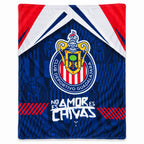 Frazada Ligera Super Suave Matrimonial Futbol Providencia® Chivas