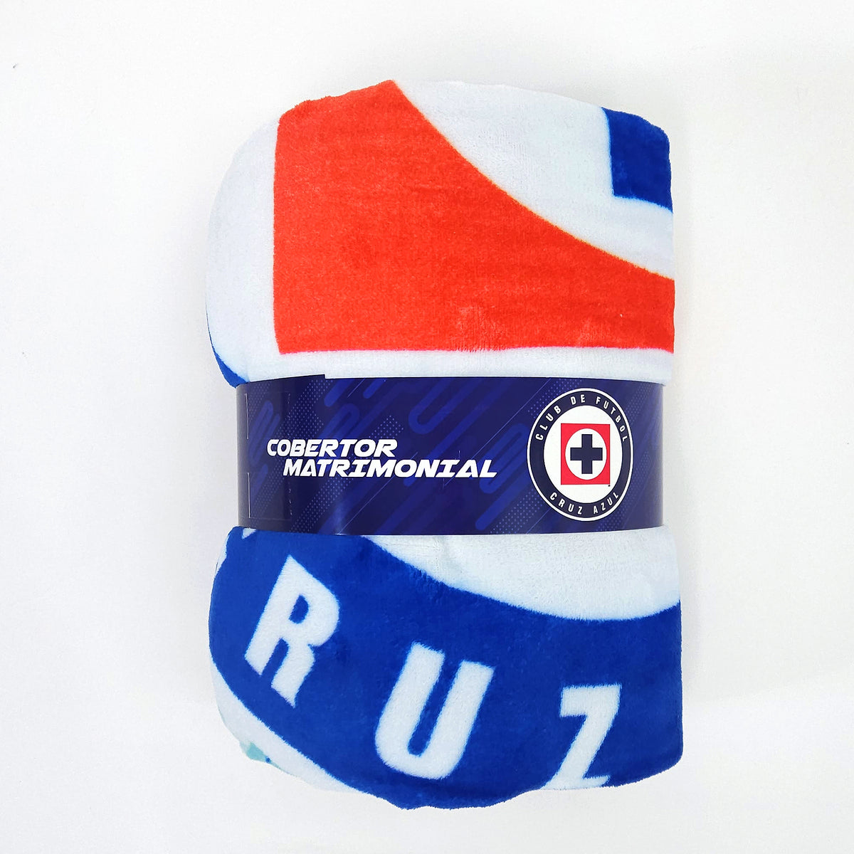 Frazada Ligera Super Suave Matrimonial Futbol Providencia® Cruz Azul