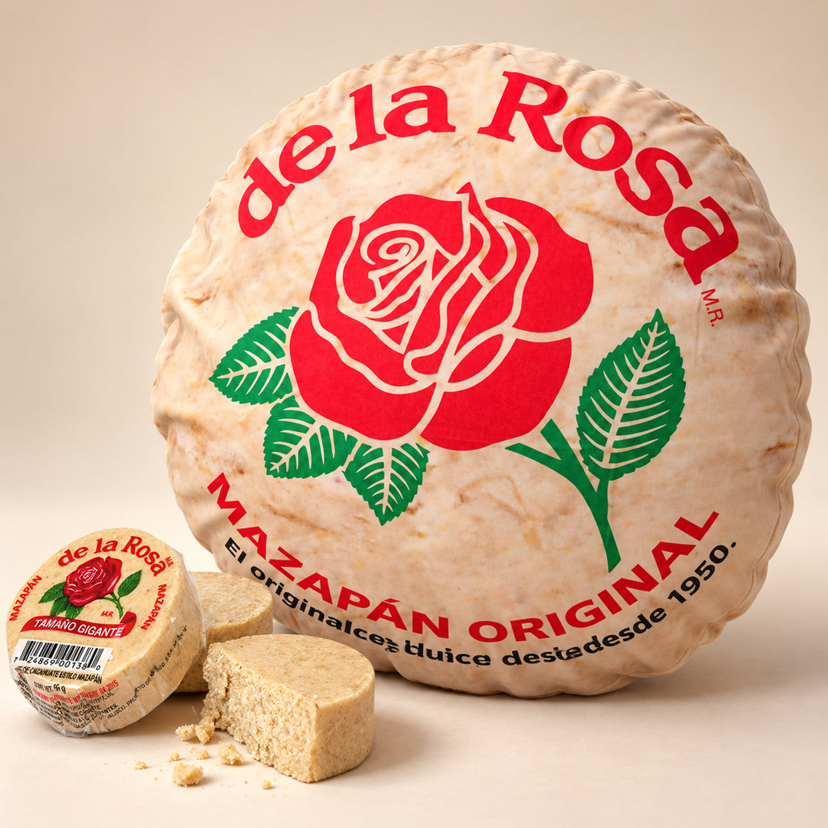 Cojín De Mazapán Ultra Suave Decorativo Marca Providencia®