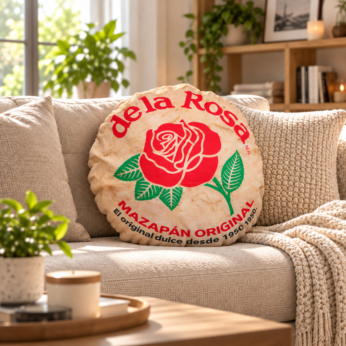 Cojín De Mazapán Ultra Suave Decorativo Marca Providencia®